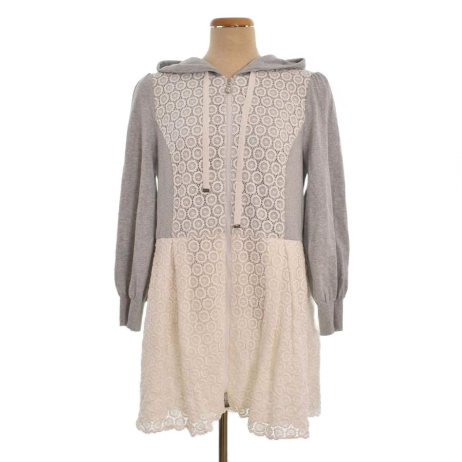 トゥービーシック TO BE CHIC サークルレースフラワーモチーフ 
