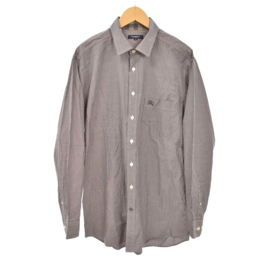 バーバリー ロンドン BURBERRY LONDON シャツ 長袖 ストライプ ホース