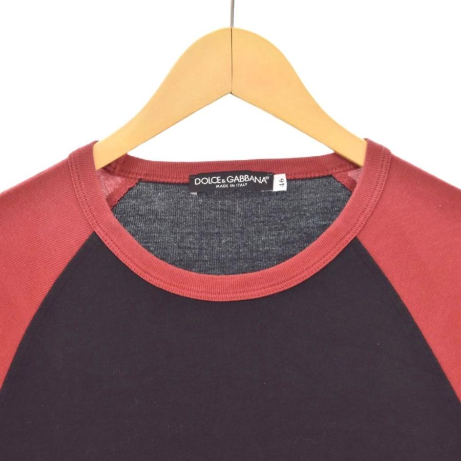 DOLCE&GABBANA（ドルチェ & ガッバーナ） ドルガバ ラグラン Tシャツ 