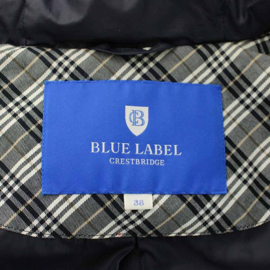 美品　ブルーレーベルクレストブリッジ『B』マーク付きダウン38 ブルーレーベルクレストブリッジ BLUE LABEL CRESTBRIDGE ダウン