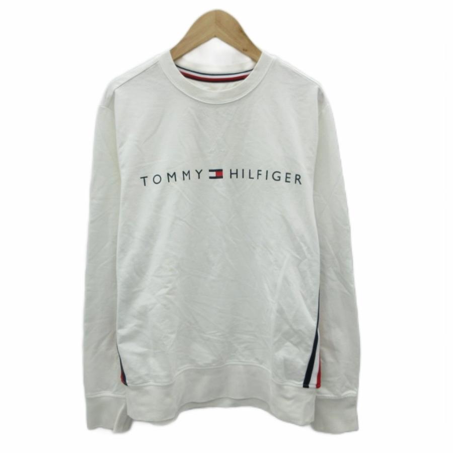 TOMMY HILFIGER（トミー・ヒルフィガー） トレーナー M 白 ホワイト 