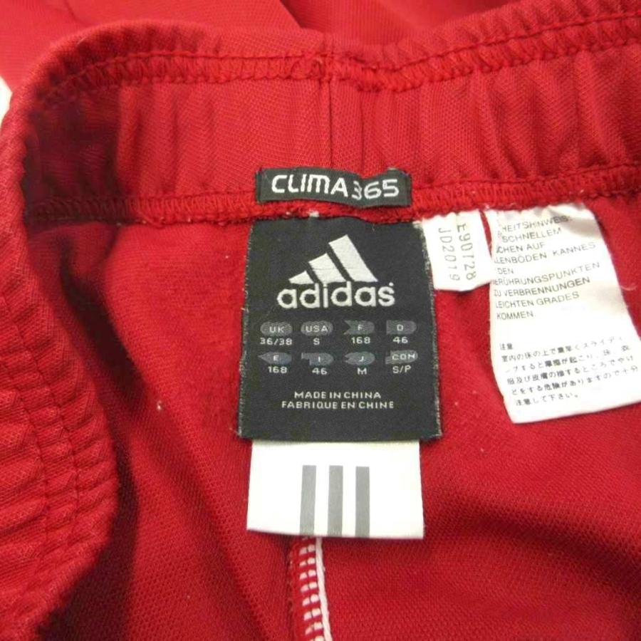 adidas（アディダス） トラックパンツ M 赤 レッド 長ズボン ロゴ