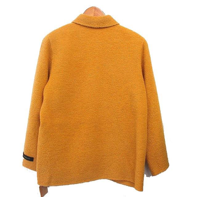 未使用品 NOVEDUE ステンカラー ジャケット ウール シンプル F イエロー 黄 /KT3 GY59 レディース : ブランド古着販売の ...