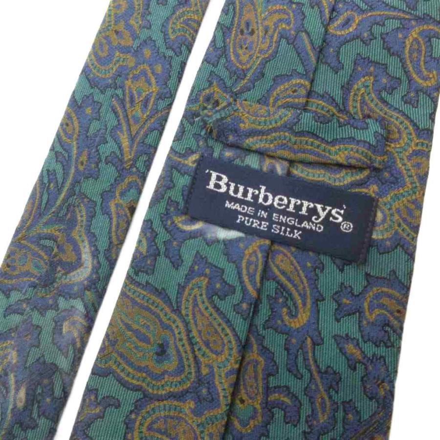 バーバリーズ Burberrys ヴィンテージ ネクタイ 絹 シルク 英国製