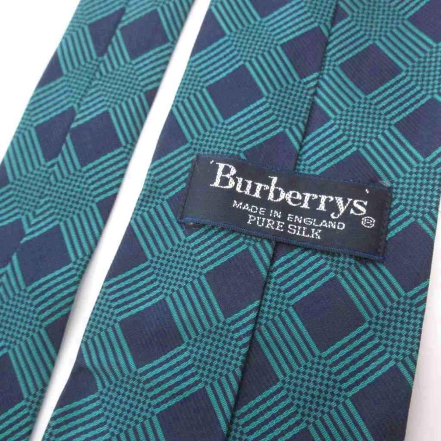 バーバリーズ Burberrys ヴィンテージ ネクタイ 絹 シルク 英国製