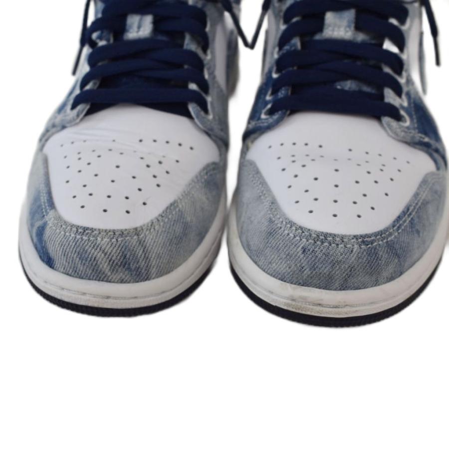 NIKE（ナイキ） NIKE AIR JORDAN 1 LOW SE WASHED DENIM エア