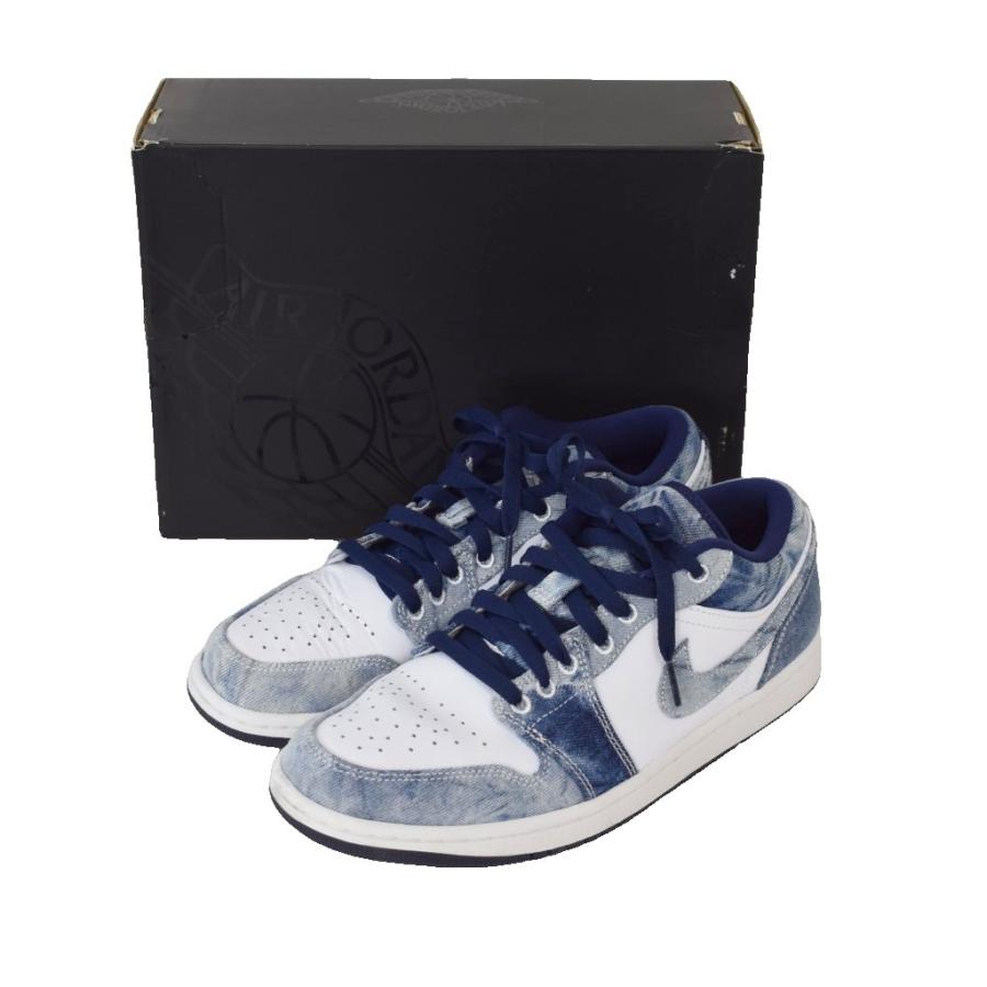 NIKE（ナイキ） NIKE AIR JORDAN 1 LOW SE WASHED DENIM エア