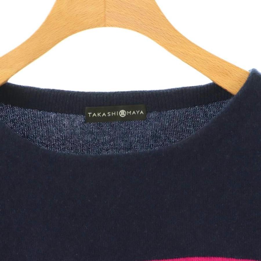 TAKASHIMAYAニット セーター 長袖 タートルネック ボーダー カシミヤ other - TAKASHIMAYAニット セーター 長袖 タートルネック ボーダー