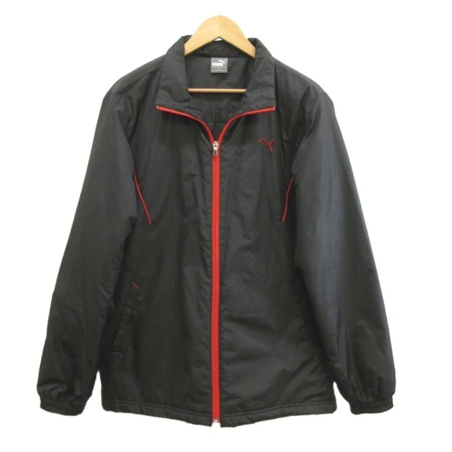 PUMA（プーマ） ジャージ ジャケット 上着 XXL 濃紺 ネイビー 赤