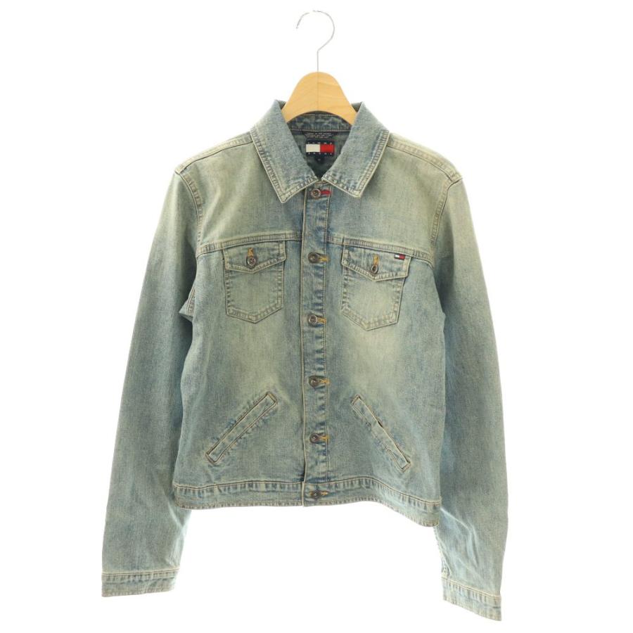 トミージーンズ Tommy Jeans デニムジャケット Gジャン ストレッチ M 