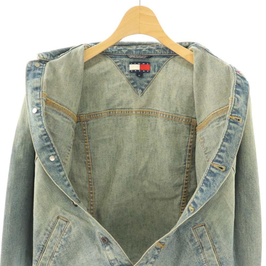 トミージーンズ Tommy Jeans デニムジャケット Gジャン ストレッチ M 