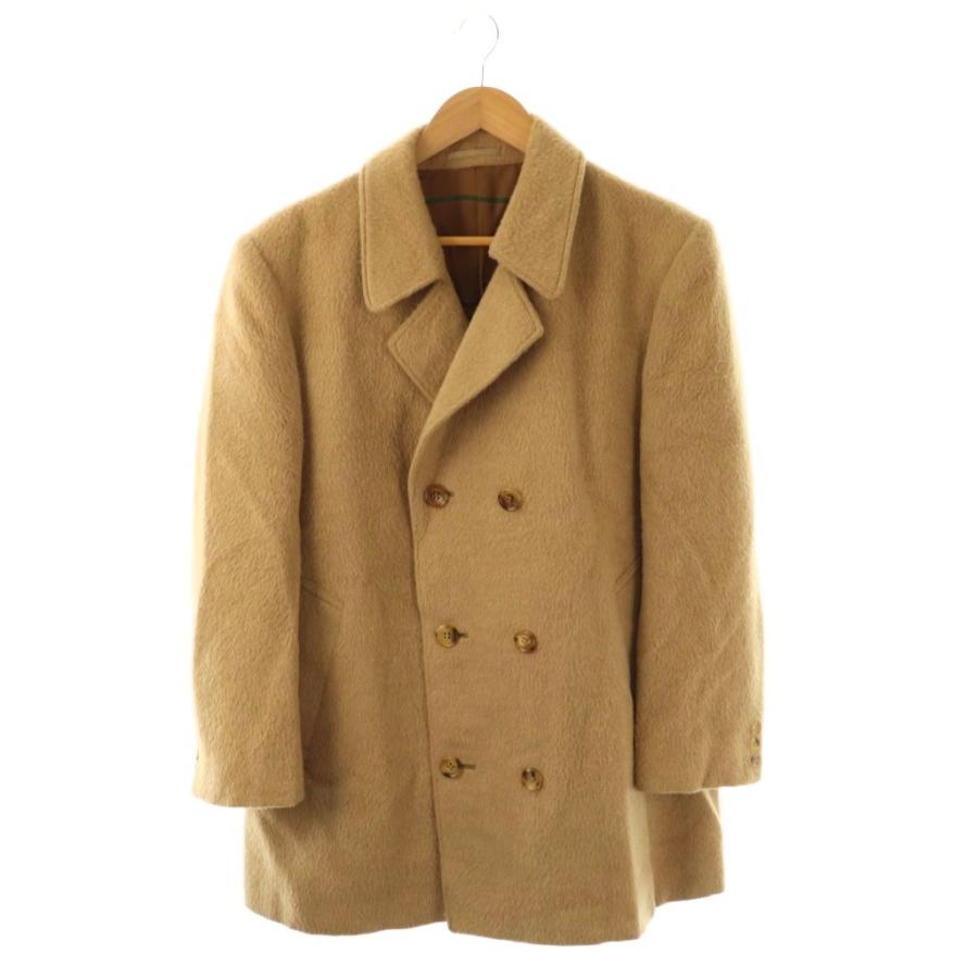 ランバン LANVIN ダブルコート アルパカ R50-46 ベージュ /ES ランバン LANVIN ダブルコート アルパカ R50-46 ベージュ /ES □GY49
