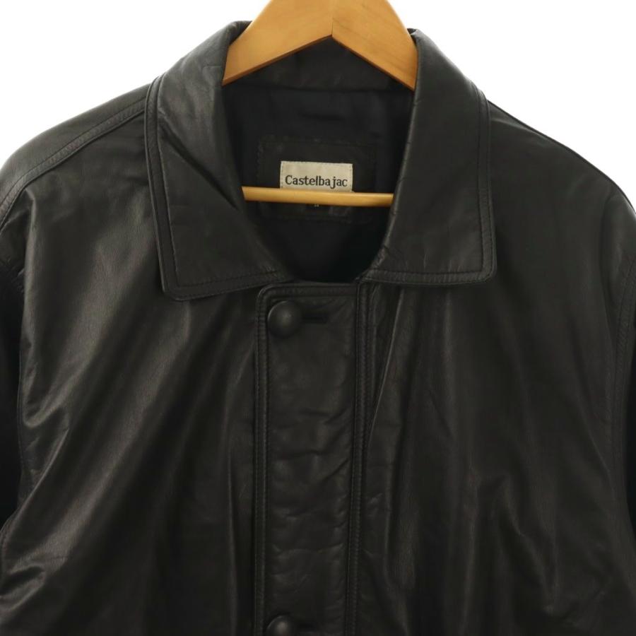 CASTELBAJAC レザージャケット 新品・未使用 カステルバジャック CASTELBAJAC レザージャケット 革ジャン ステン