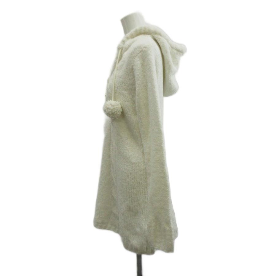 リズリサ　ニットチュニックワンピース　未使用品 未使用品 リズリサ LIZ LISA ワンピース ニット 長袖 ひざ丈 フード V