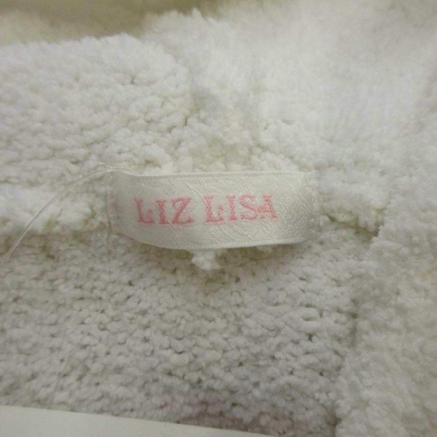 未使用品 リズリサ LIZ LISA ワンピース ニット 長袖 ひざ丈 フード V