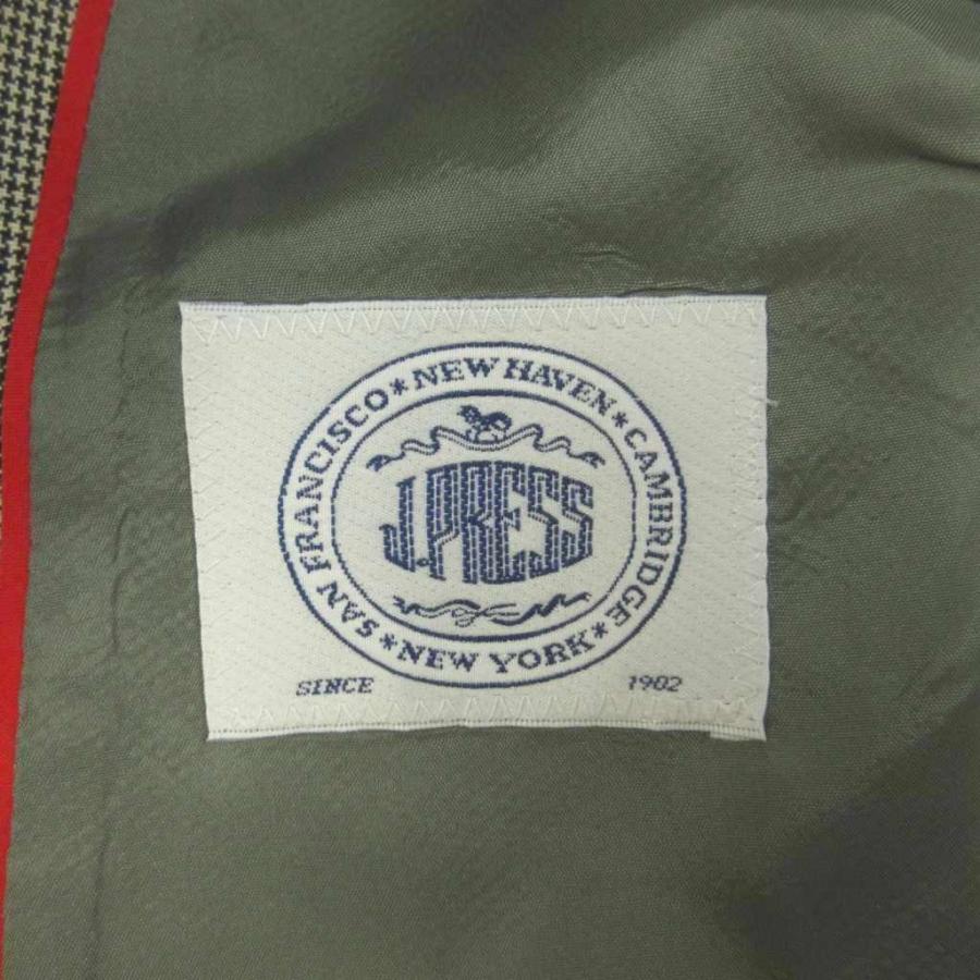 ジェイプレス J.PRESS テーラードジャケット 上着 ウール 7 グレー 