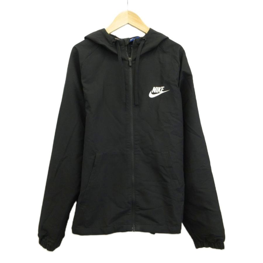 ナイキ ナイロンジャケット フルジップ セットアップ　サイズXL 未使用品 NIKE（ナイキ） ナイロンジャケット パーカー 上着 ジャンパー XL 黒