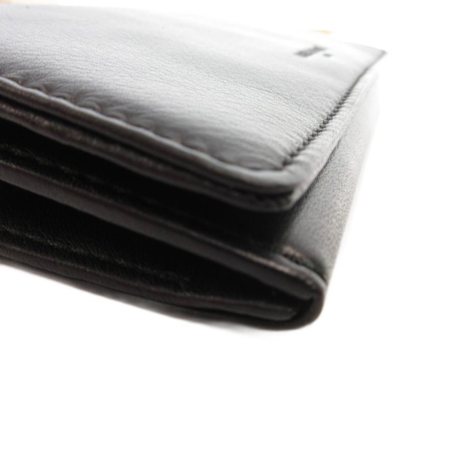 コムサデモード COMME CA DU MODE 美品 長財布 ウォレット 黒 ブラック
