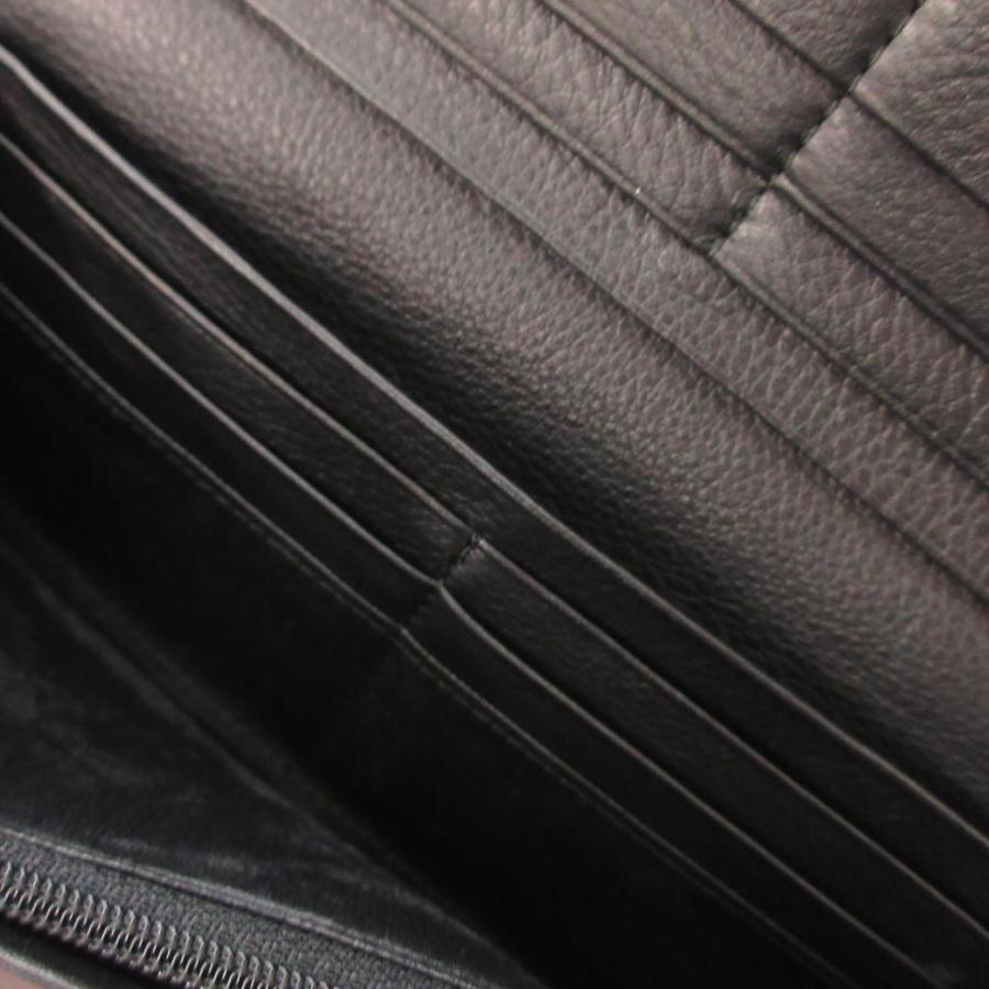 コムサデモード COMME CA DU MODE 美品 長財布 ウォレット 黒 ブラック