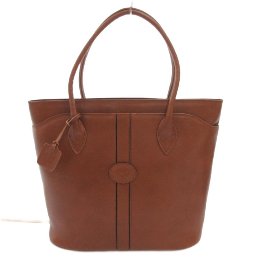 今季購入・定価52,800円★DAKS ダックス MIYDA ハンドバッグ 完売 ダックス DAKS ハンドバッグ レザー 茶色 ブラウンロゴ オープントップ