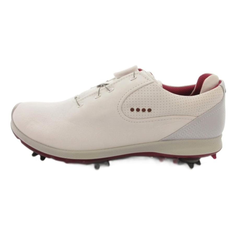 ecco（エコー） 美品 GOLF BIOM G2 ゴルフシューズ US7 白 ホワイト 