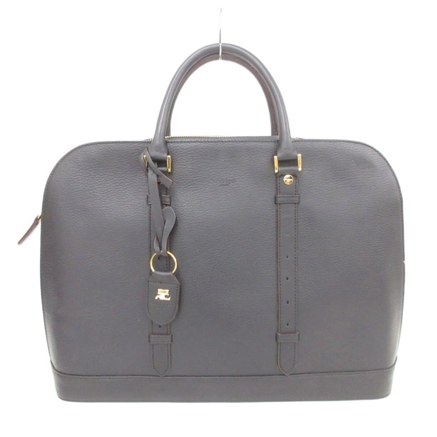 クレージュ courreges 2WAY ハンドバッグ ショルダー 黒 ブラック 