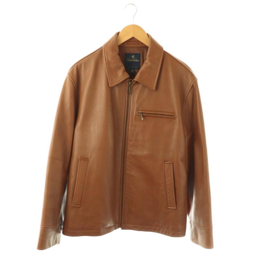 ブルックスブラザーズ　レザージャケット BROOKS BROTHERS（ブルックスブラザーズ） レザージャケット ジップ