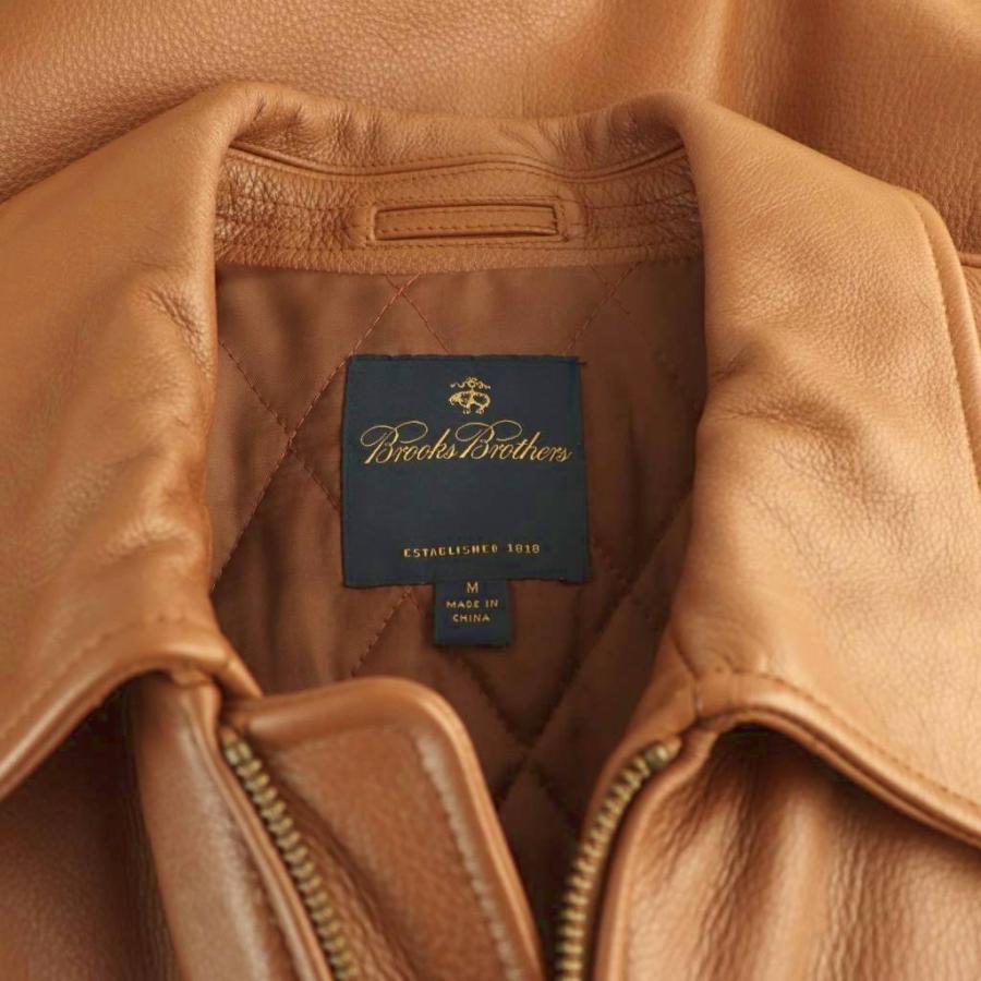 BROOKS BROTHERS（ブルックスブラザーズ） レザージャケット ジップ