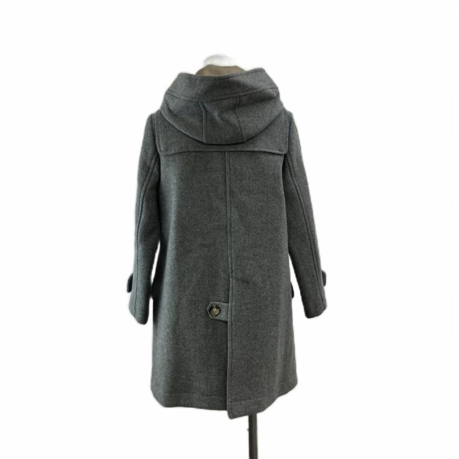 レイビームス Ray Beams ダッフルコート ウール 0 グレー フード付き