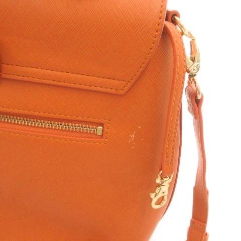 サマンサ　ベガ　ショルダーバック　オレンジ　 ほぼ新品未使用 Samantha Vega（サマンサベガ） Samantha Vega 3WAY リュックサック
