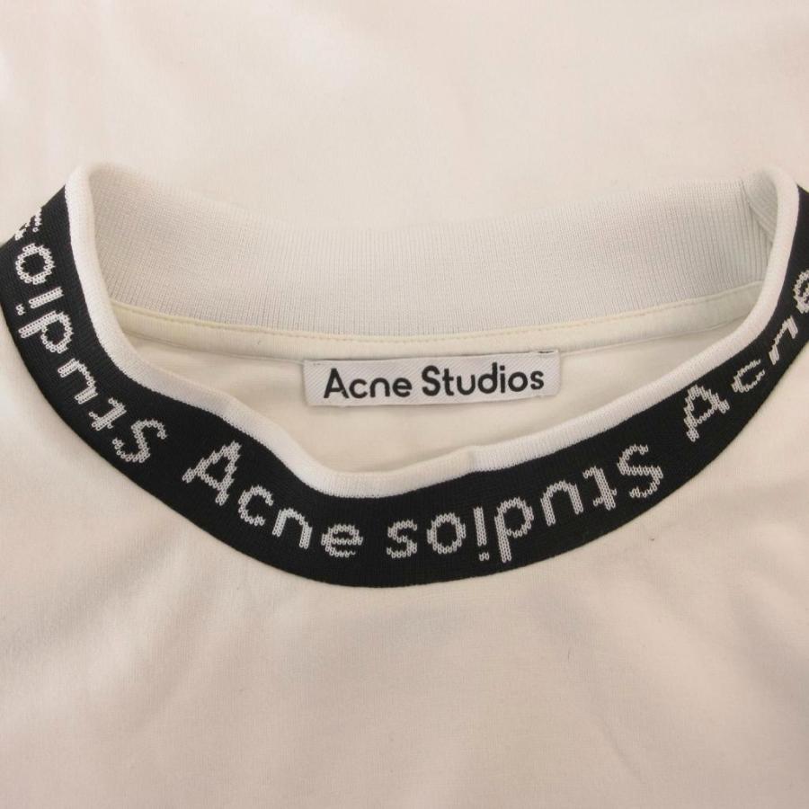 アクネストゥディオズ ネックロゴ モックネック スウェット トレーナー アクネ ストゥディオズ Acne Studios スウェット トレーナー モック