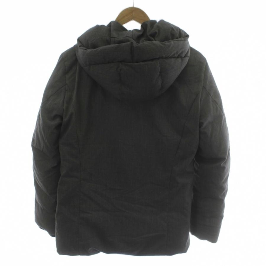 モルガンオム MORGAN HOMME ダウンジャケット 上着 M グレー 無地 