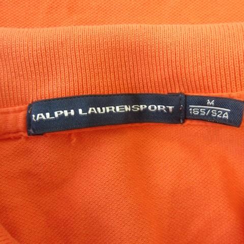 ラルフローレンスポーツ RALPH LAUREN SPORT ポロシャツ M オレンジ