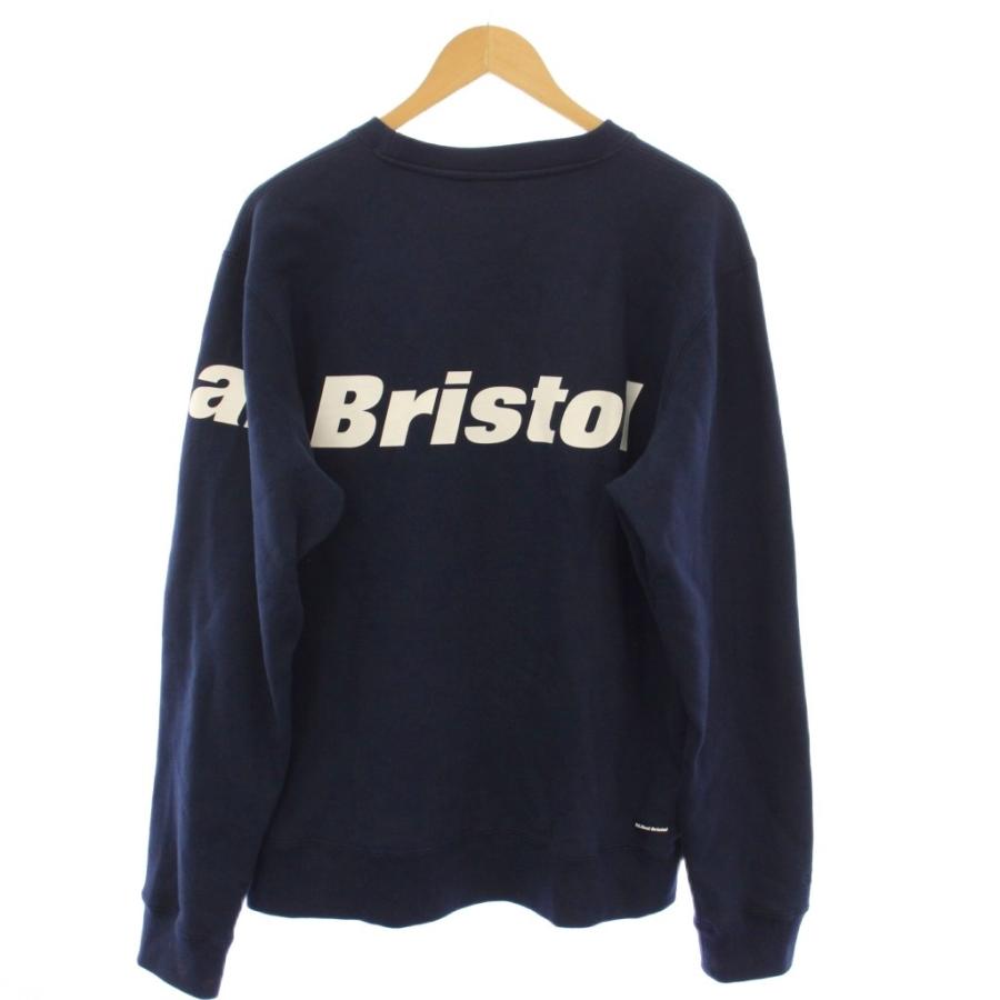 エフシーレアルブリストル SOPH STRADDLE LOGO CREW NECK SWEAT 