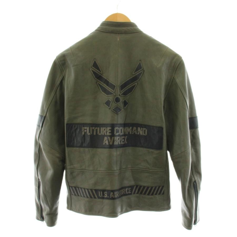 AVIREX（アヴィレックス） AVIREX COMAND SINGLE RIDERS レザー