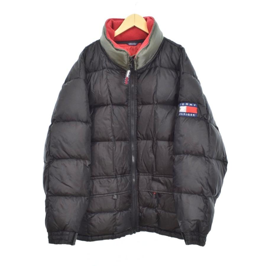 TOMMY HILFIGER（トミー・ヒルフィガー） ダウンジャケット XL 黒 