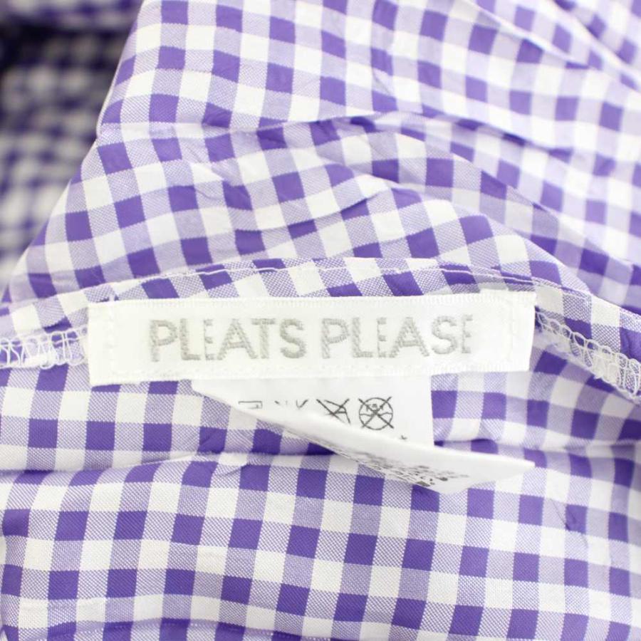 プリーツプリーズ PLEATS PLEASE イッセイミヤケ シャツ ブラウス 長袖