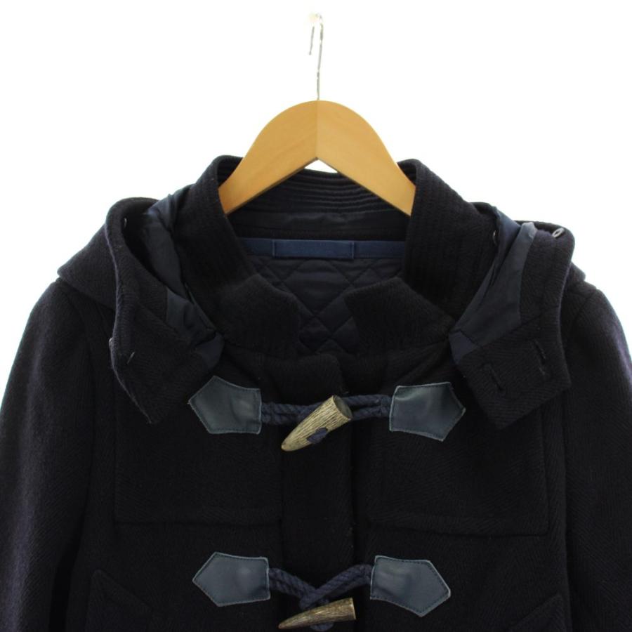 サカイラック sacai luck ダッフルコート ロング丈 フード アウター 2 