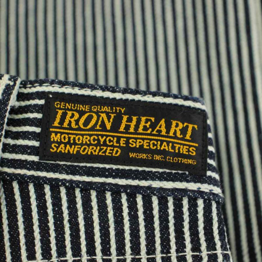 未使用品 アイアンハート IRON HEART ヘビー ヒッコリー エンジニア