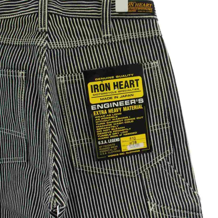 未使用品 アイアンハート IRON HEART ヘビー ヒッコリー エンジニア