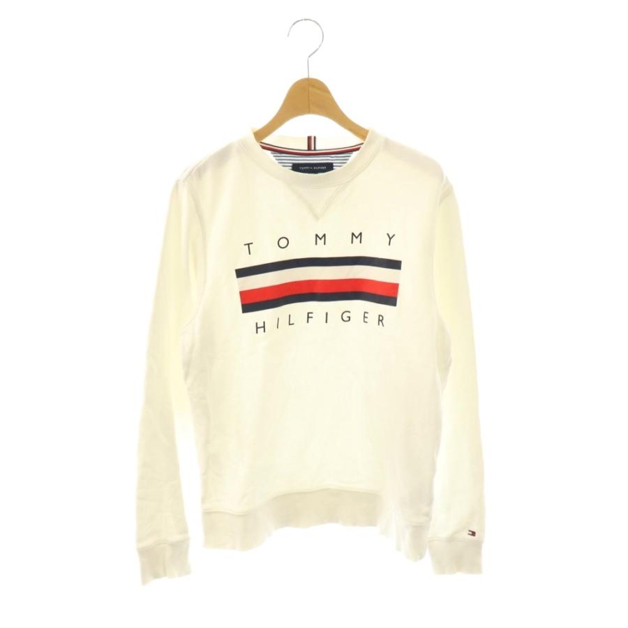TOMMY HILFIGER（トミー・ヒルフィガー） スウェット トレーナー S 白 