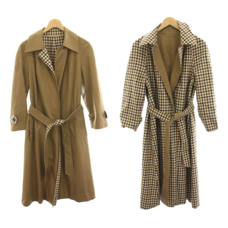 アクアスキュータム AQUASCUTUM トレンチコート スプリングコート