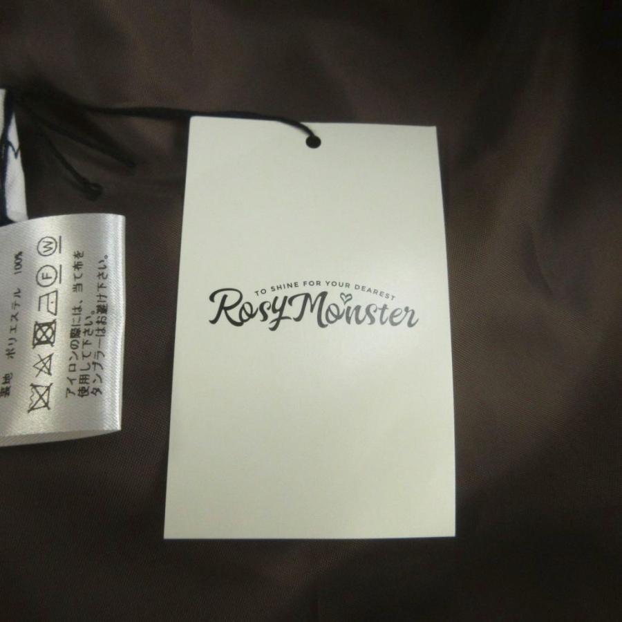 未使用品 ロージーモンスター RosyMonster ロングワンピース S 茶 