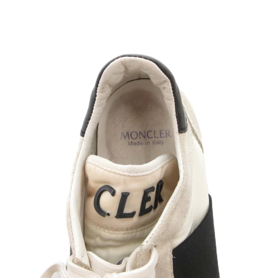 MONCLER（モンクレール） スニーカー シューズ ローカット ロゴ 白