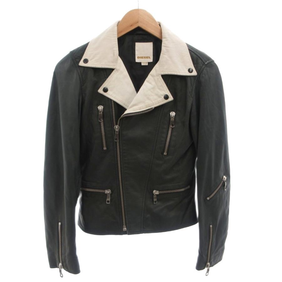 DIESEL（ディーゼル） ライダースジャケット 革ジャン ダブル レザー