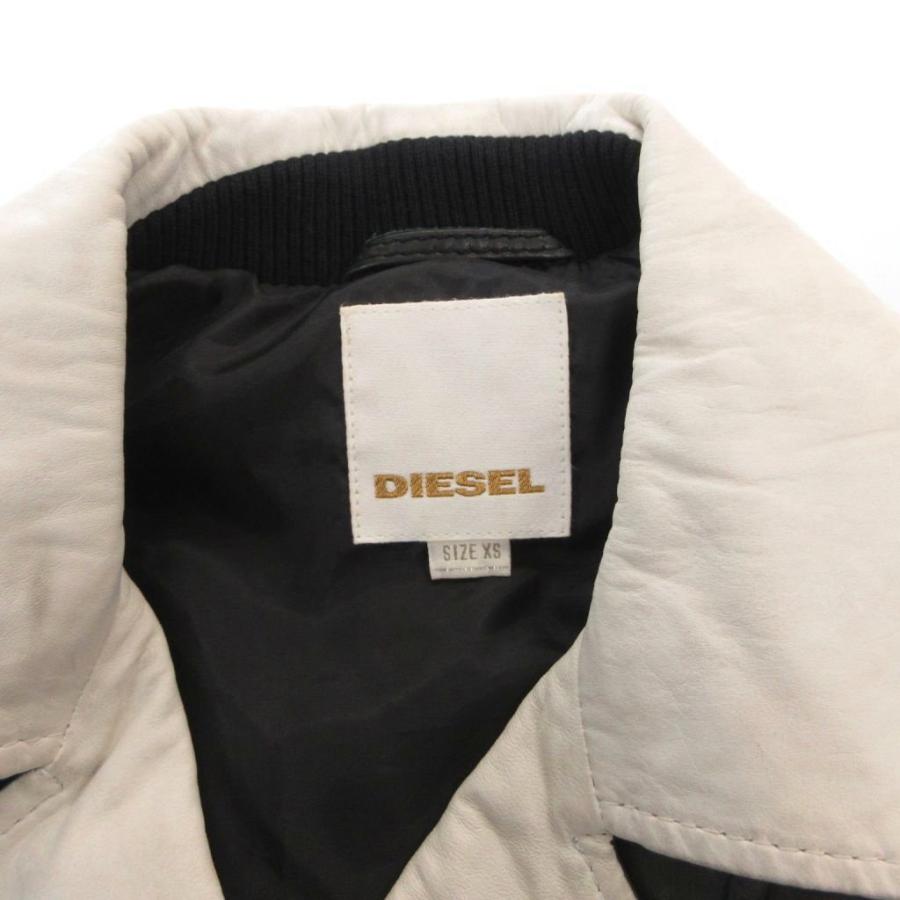 DIESEL（ディーゼル） ライダースジャケット 革ジャン ダブル レザー