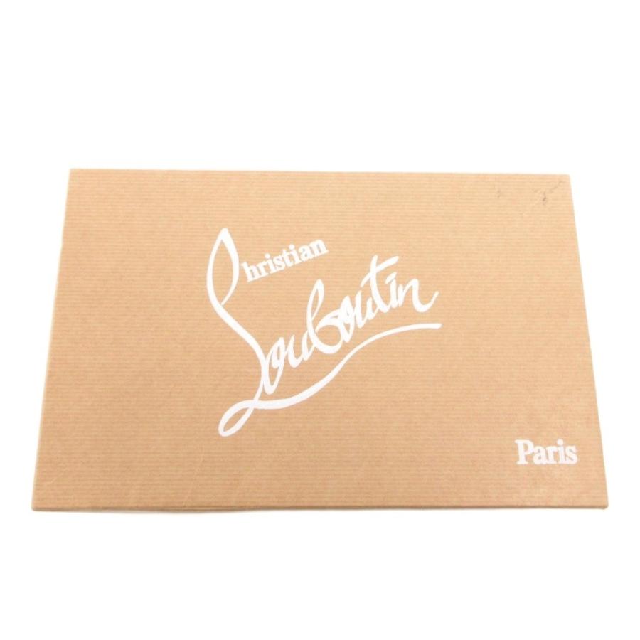 クリスチャンルブタン Christian louboutin パンプス ラウンドトゥ ストラップ スエード 37.5 グレー /FF ■GY62 レディース_7