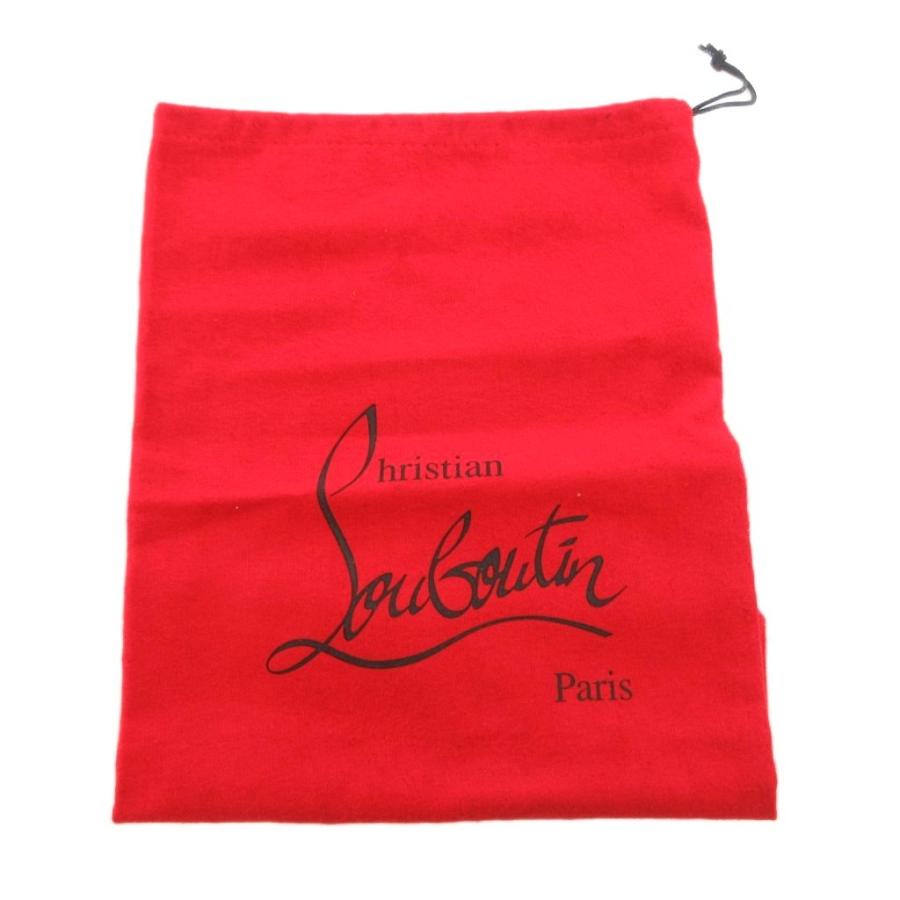クリスチャンルブタン Christian louboutin パンプス ラウンドトゥ ストラップ スエード 37.5 グレー /FF ■GY62 レディース_8