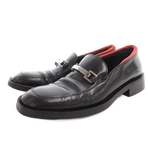 GUCCI（グッチ） ホースビットローファー シューズ レザー 36.5 黒