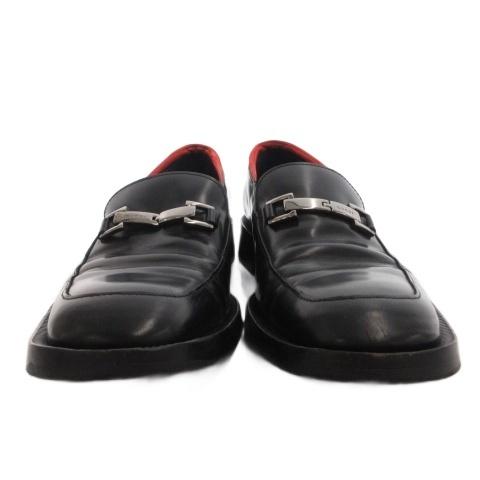 【良品】 GUCCI グッチ ローファー ホースビット レザー 黒 36.5 GUCCI（グッチ） ホースビットローファー シューズ レザー 36.5 黒